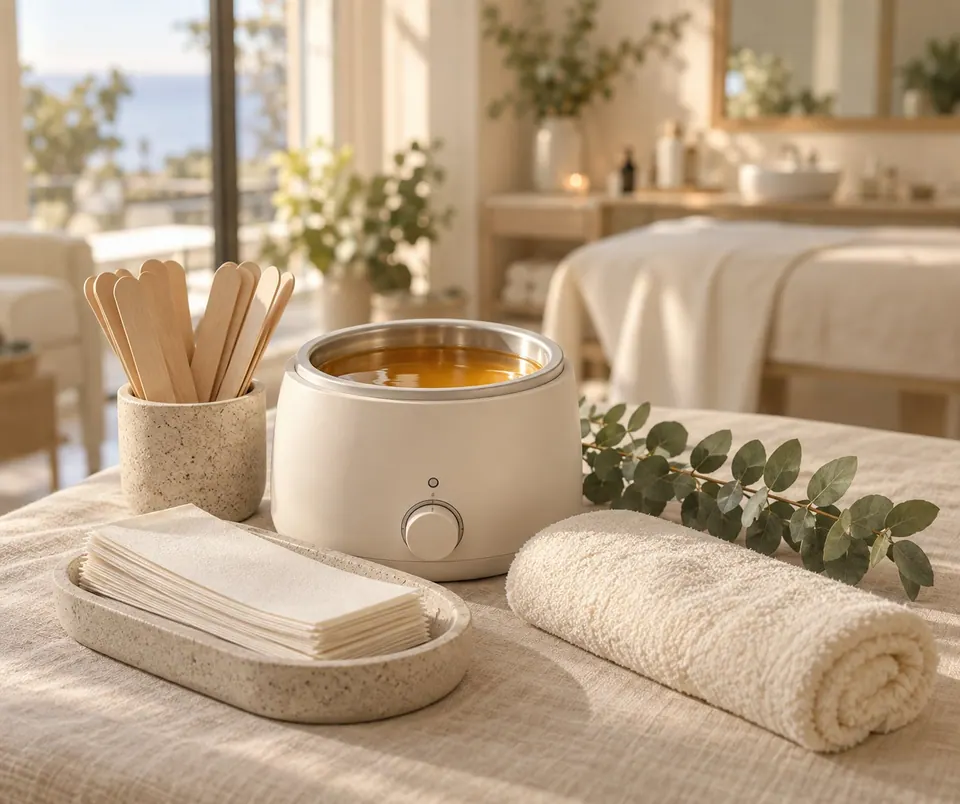 Waxing treatment products